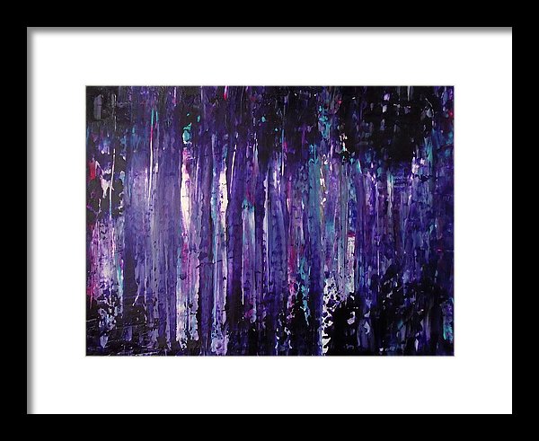 Say Something - Framed Print