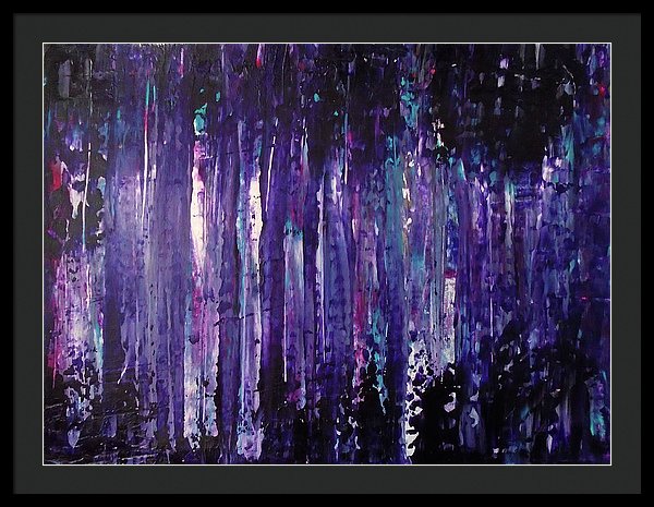 Say Something - Framed Print