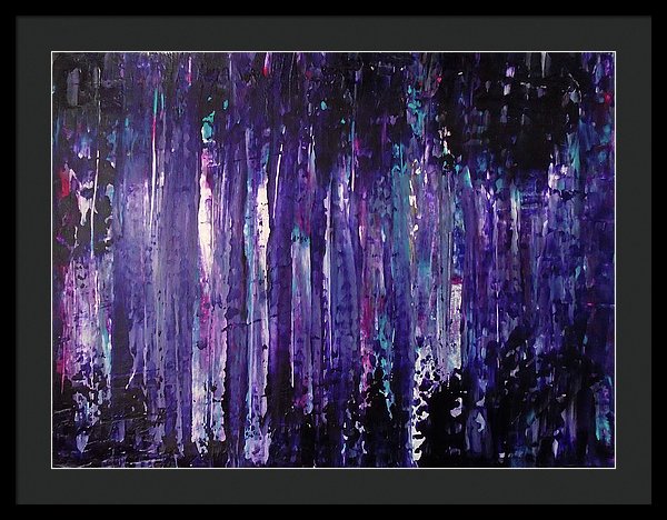 Say Something - Framed Print