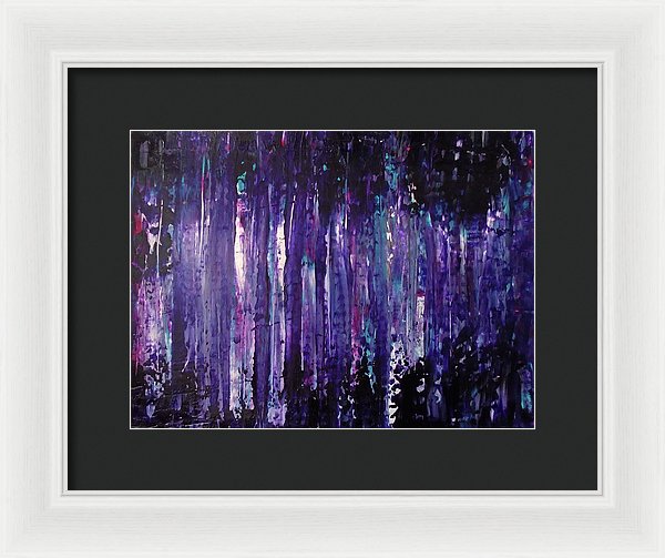 Say Something - Framed Print