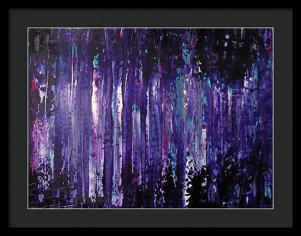 Say Something - Framed Print