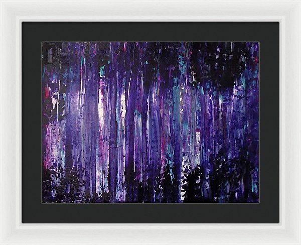 Say Something - Framed Print