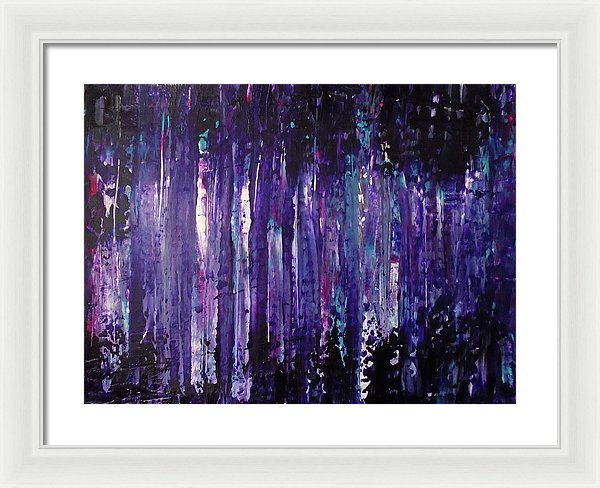 Say Something - Framed Print