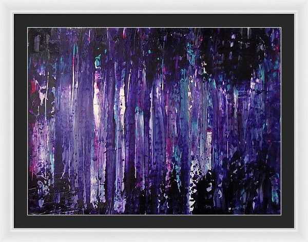 Say Something - Framed Print