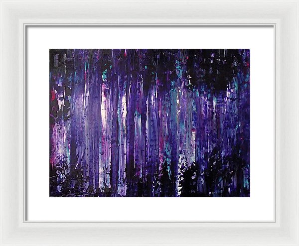 Say Something - Framed Print