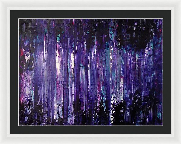 Say Something - Framed Print