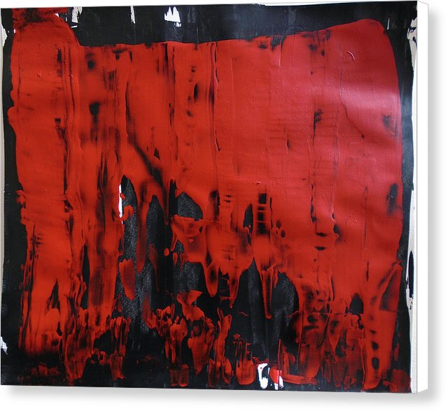 This Is Why I Walk With My Fist Balled Up - Canvas Print