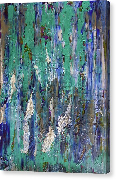 Waiting By The Clock - Canvas Print