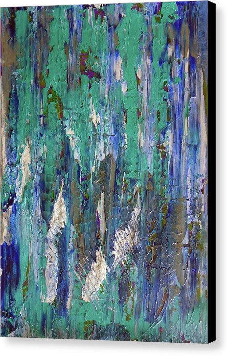 Waiting By The Clock - Canvas Print