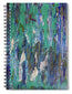 Waiting By The Clock - Spiral Notebook