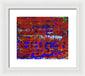 You And Me Against The World - Framed Print