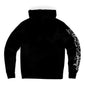 Stain and Smear microfleece zip-up hoodie