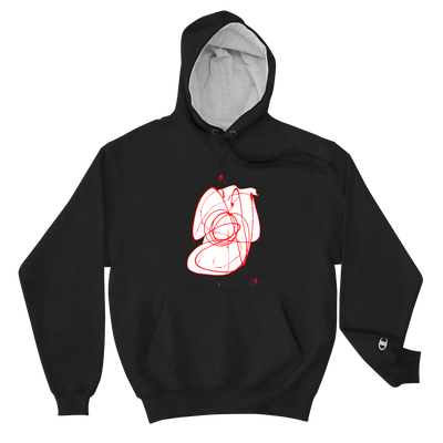 Clean (Red) Champion Unisex Hoodie