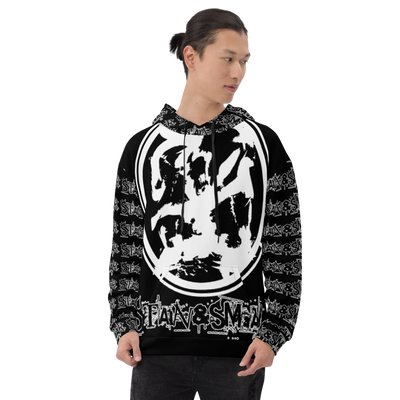 Stain and Smear Big AOP Unisex Hoodie