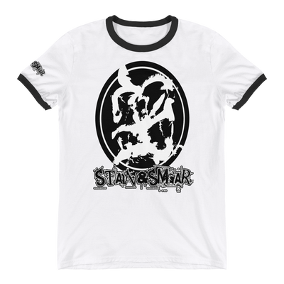 Stain and Smear Ringer T-Shirt