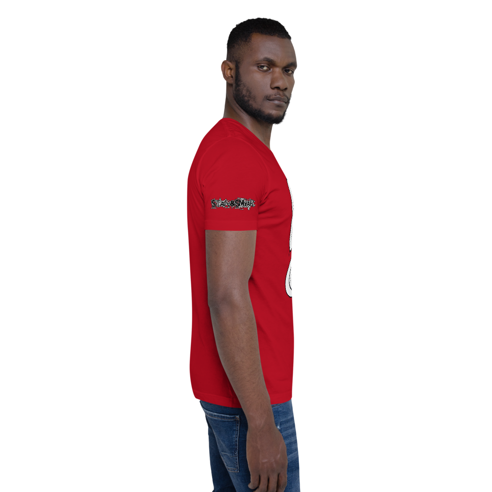 Clean (Red) Short-Sleeve Unisex T-Shirt