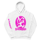 Hot Pink Stain & Smear Unisex Pullover Hoodie