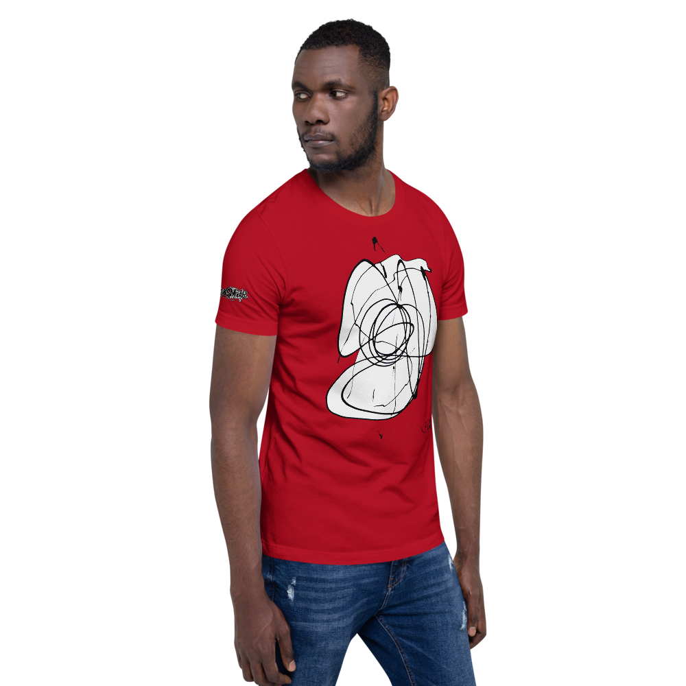 Clean (Red) Short-Sleeve Unisex T-Shirt