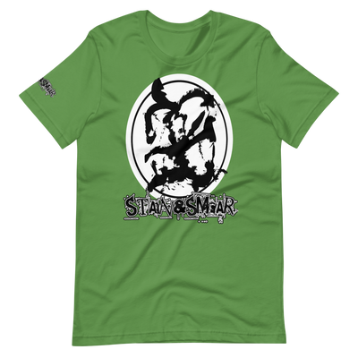 Stain and Smear Green Short-Sleeve Unisex T-Shirt