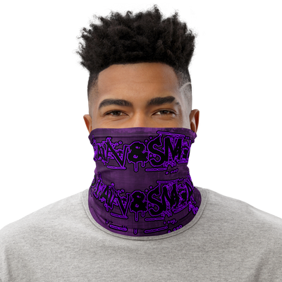Purple Tie Dye Neck Gaiter