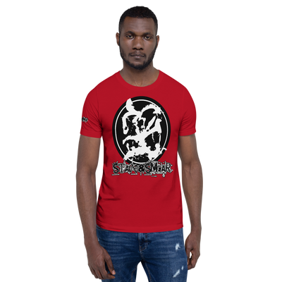 Stain and Smear Short-Sleeve Unisex T-Shirt (Various Colors)