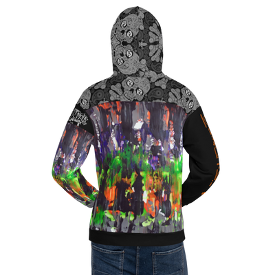 Lin's Halloween AOP Unisex Hoodie
