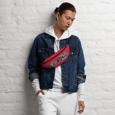 Stain and Smear (Red) Fanny Pack
