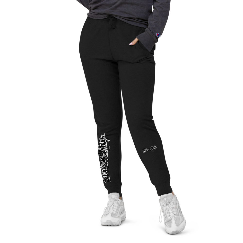Stain and Smear Unisex Skinny Joggers
