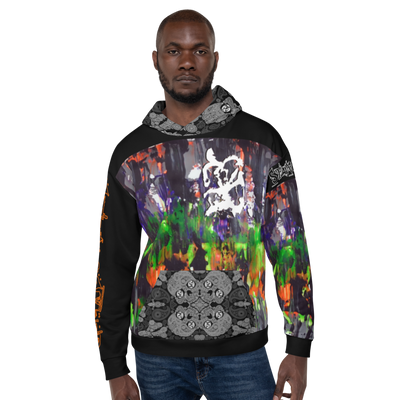 Lin's Halloween AOP Unisex Hoodie