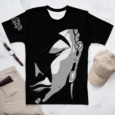 Black Lotus AOP Men's T-shirt