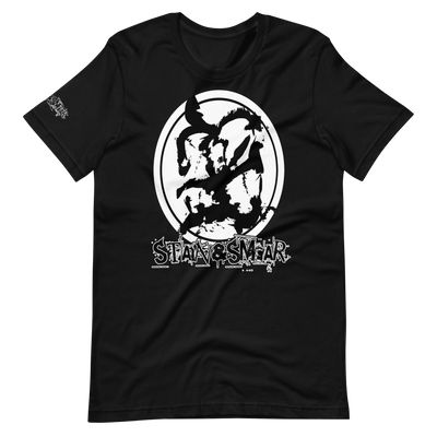 Stain and Smear All White Short-Sleeve Unisex T-Shirt