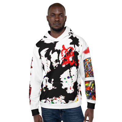 Splatter Gallery Unisex Hoodie