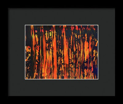 The Fire Inside - Framed Print