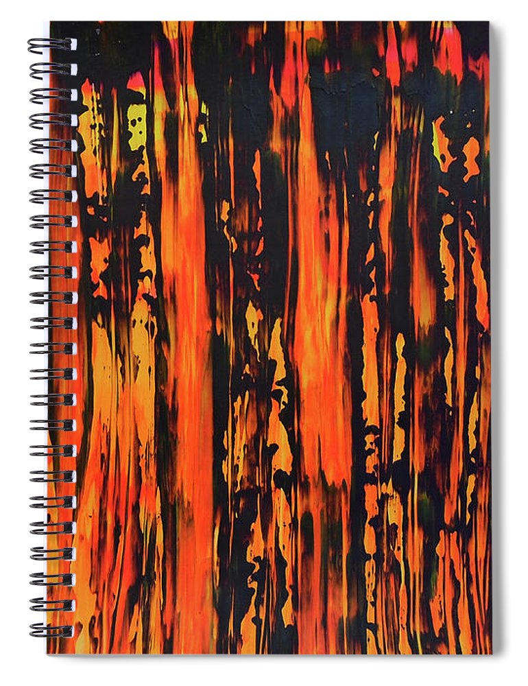 The Fire Inside - Spiral Notebook