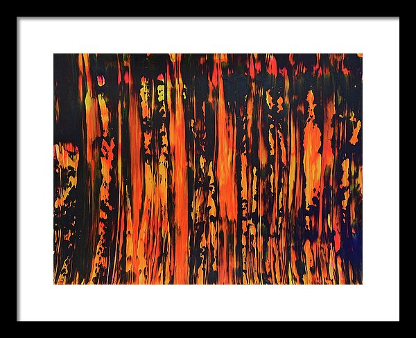 The Fire Inside - Framed Print