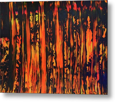 The Fire Inside - Metal Print