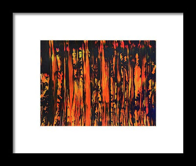 The Fire Inside - Framed Print