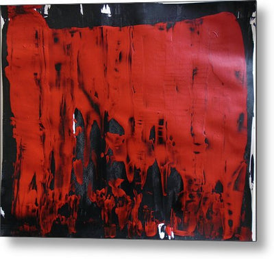 This Is Why I Walk With My Fist Balled Up - Metal Print