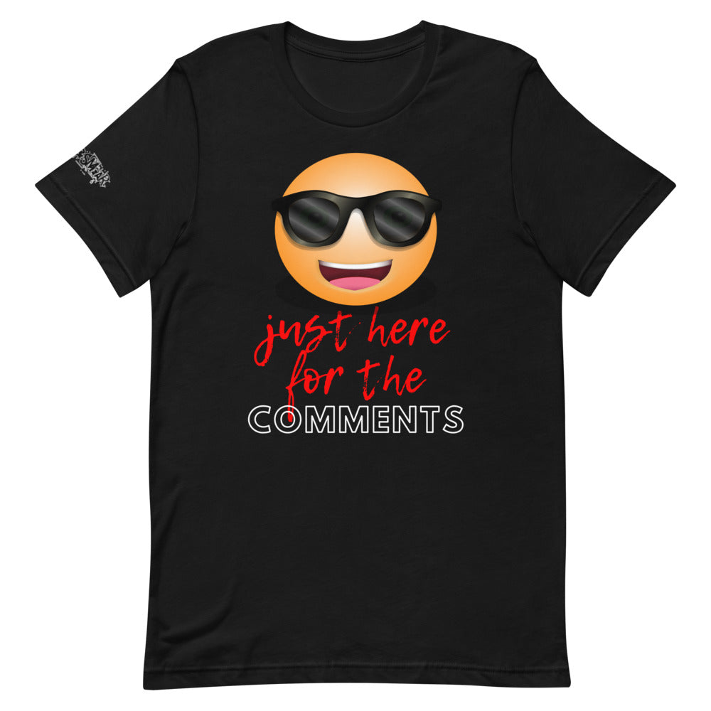 Here For The Comments Short-Sleeve Unisex T-Shirt