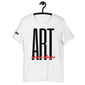 Art Never Sleeps (White) Short-Sleeve Unisex T-Shirt