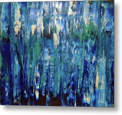 When I Close My Eyes - Metal Print